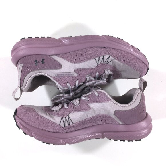 Under Armour Charged Verssert 2 Running Shoes Womens Size 8 Purple Pink 3027180 - Picture 3 of 9